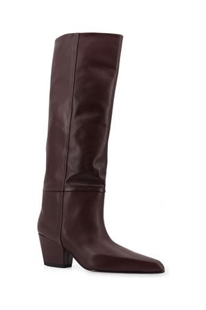 Stivali Jane in pelle di vitello mocha PARIS TEXAS | PX1119XVT01MOCHA